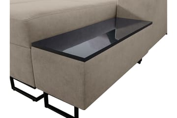 3 ist. Vuodesohva Oikea - Beige - Huonekalut - Sohva - Vuodesohva - Divaanivuodesohva
