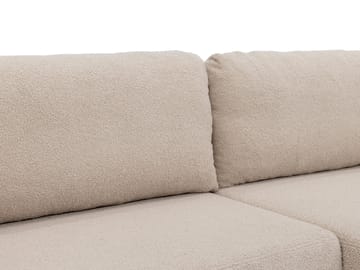 Branrel 3-istuttava sohva divaanilla - beige - Huonekalut - Sohva - Vuodesohva - Divaanivuodesohva