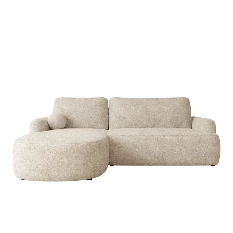 Branrel 3-istuttava sohva divaanilla, beige