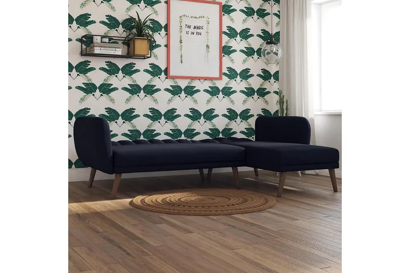 Divaanivuodesohva Brittany Sininen - Novogratz - Huonekalut - Sohva - Vuodesohva