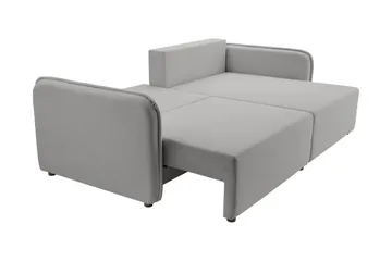 Chandru Vuodesohva Divaanilla 3-istuttava Plyysi - Beige - Huonekalut - Sohva - Vuodesohva - Divaanivuodesohva