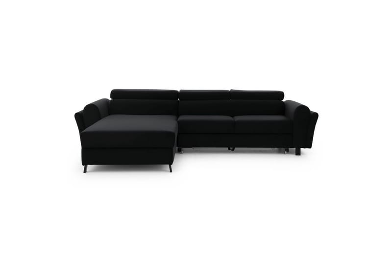 Divaani Eltap Mariall 288x200x92 cm, Mat Velvet 99, Sininen, Vasen