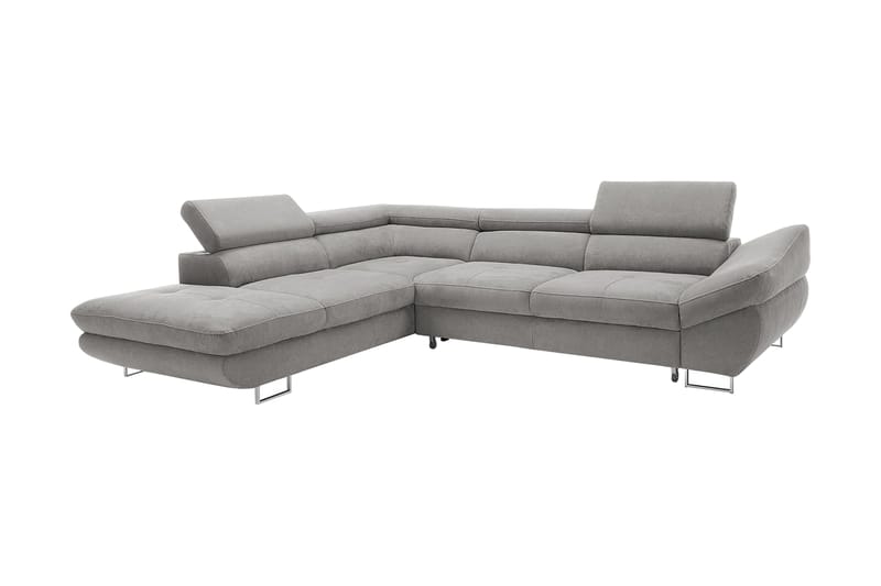 Divaanivuodesohva Fabio 280x235x88 cm - Beige/Harmaa - Huonekalut - Sohva - Vuodesohva