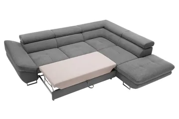 Divaanivuodesohva Fabio 280x235x88 cm - Keltainen - Huonekalut - Sohva - Vuodesohva