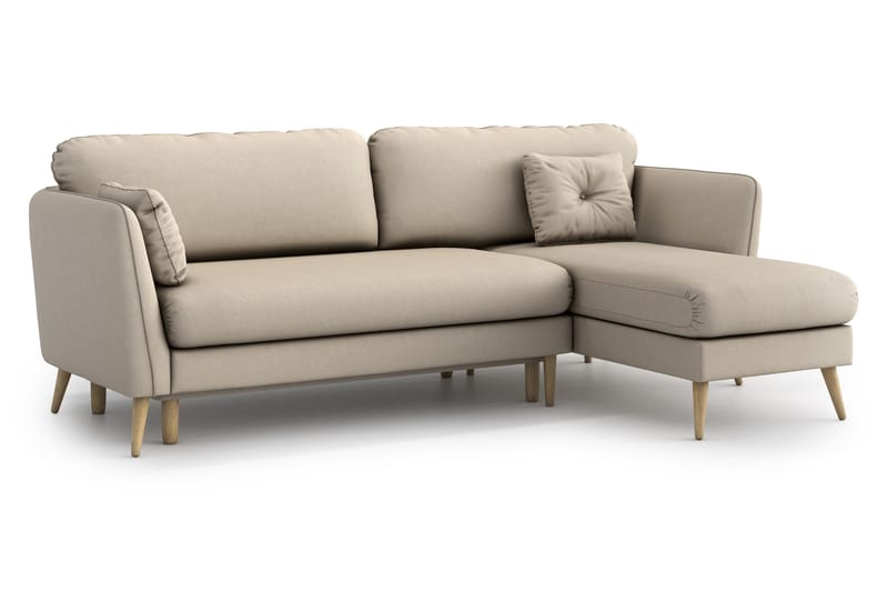 Divaanivuodesohva Joesph - Beige - Huonekalut - Sohva - Vuodesohva