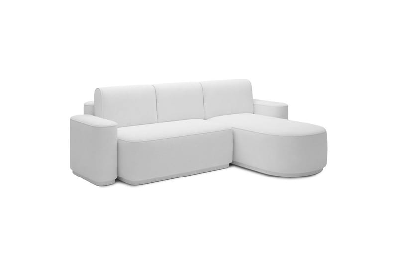Kulmasohva Eltap Aurumm 285x92x180 cm - Paolli 01 valkoinen, Oikea - Huonekalut - Sohva - Vuodesohva - Divaanivuodesohva