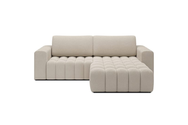 Kulmasohva Eltap Bonett 250x175x92 cm, Jaffray 18, Beige, Oikea
