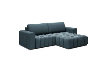 Kulmasohva Eltap Bonett 250x175x92 cm - Jaffray 40, Sininen, Oikea - Huonekalut - Sohva - Vuodesohva - Divaanivuodesohva