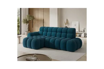 Kulmasohva Eltap Ceedro 283x165x98 cm - Amore 40, Sininen, Vasen - Huonekalut - Sohva - Vuodesohva - Divaanivuodesohva