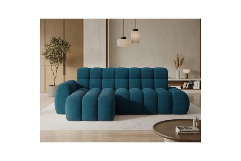 Kulmasohva Eltap Ceedro 283x165x98 cm - Amore 40, Sininen, Vasen - Huonekalut - Sohva - Vuodesohva - Divaanivuodesohva