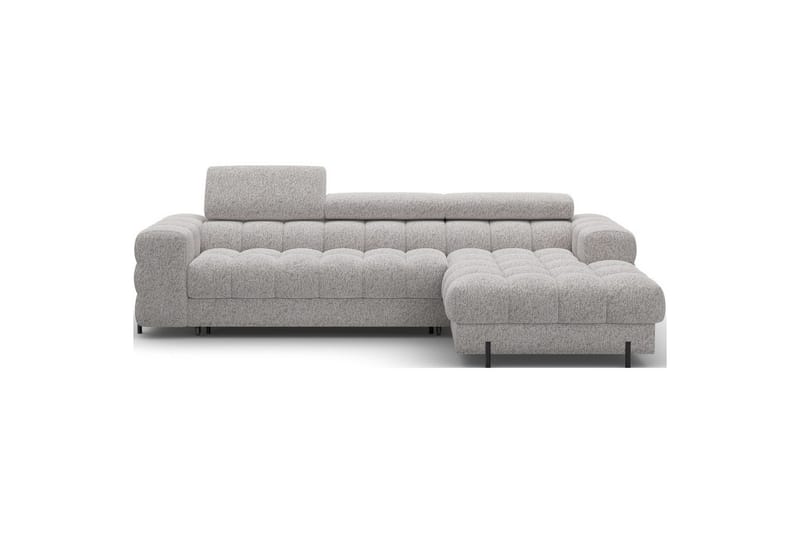 Kulmasohva Eltap Felro 285x181x93 cm, Pellerito 20, harmaa, Oikea