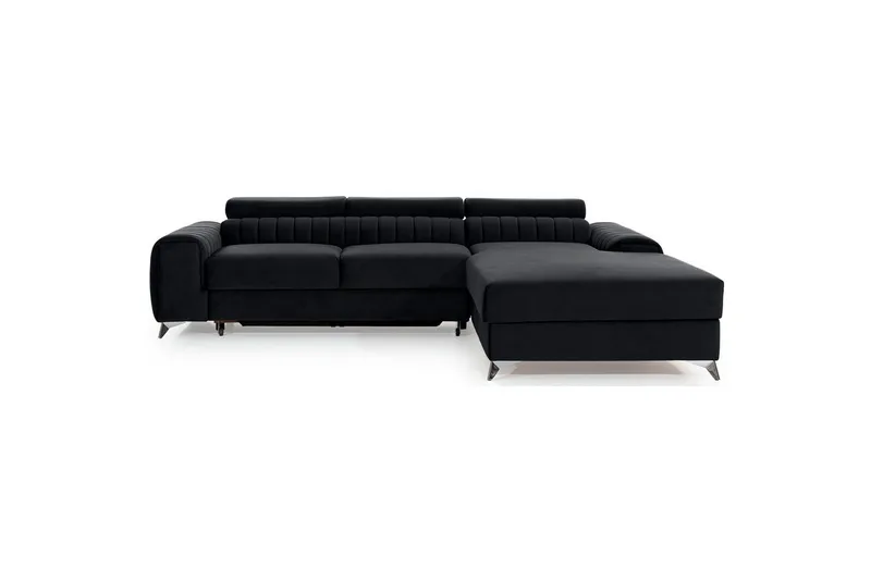Kulmasohva Eltap Grayson 278x205x92 cm, Velvetmat 6, Oikea