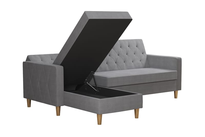 Divaanivuodesohva Liberty Harmaa - CosmoLiving - Huonekalut - Sohva - Vuodesohva - Divaanivuodesohva