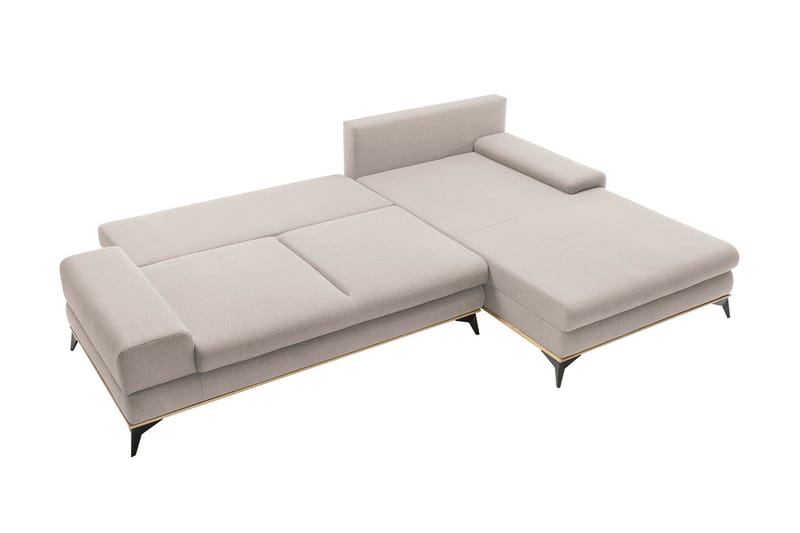 Divaanivuodesohva Manila 315x212x87 cm - Beige/Harmaa - Huonekalut - Sohva - Vuodesohva