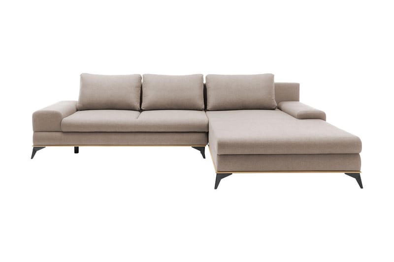 Divaanivuodesohva Manila 315x212x87 cm, Beige/Harmaa