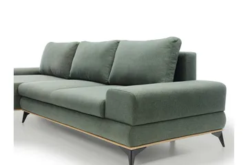 Divaanivuodesohva Manila 315x212x87 cm - Harmaa - Huonekalut - Sohva - Vuodesohva