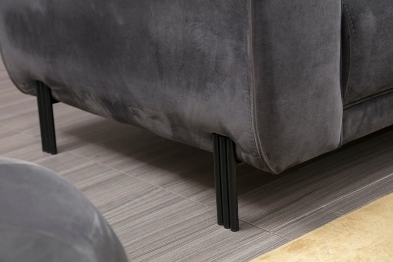 Divaanivuodesohva Santpedor - Harmaa - Huonekalut - Sohva - Vuodesohva