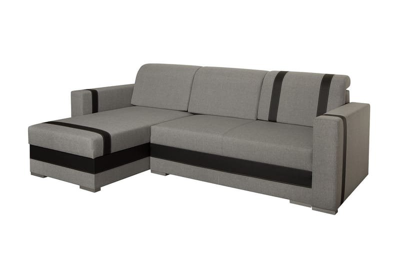Divaanivuodesohva Trendy 235x155x82 cm - Harmaa - Huonekalut - Sohva - Vuodesohva