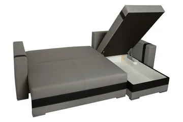 Divaanivuodesohva Trendy 235x155x82 cm - Harmaa - Huonekalut - Sohva - Vuodesohva
