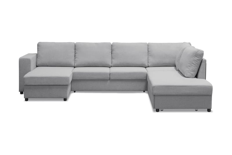 U-Vuodesohva Mantova divaanilla Vasen, Vaaleanharmaa