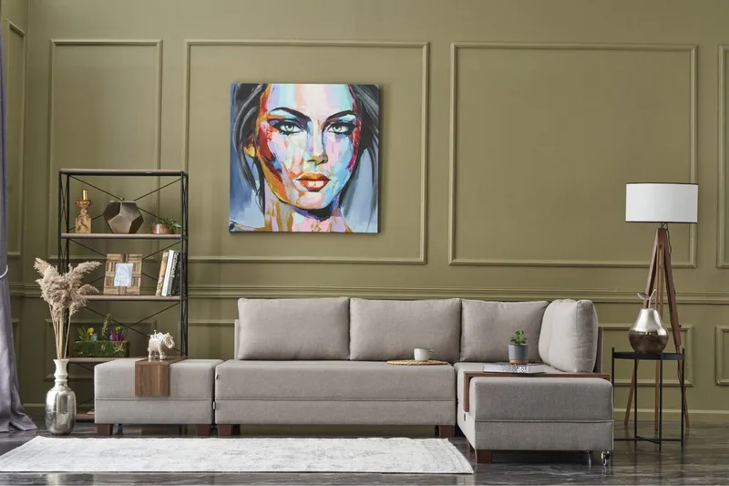 Vuodesohva divaanilla Bulgaria 4:n ist 140x190 - Kerma - Huonekalut - Sohva - Vuodesohva - Divaanivuodesohva