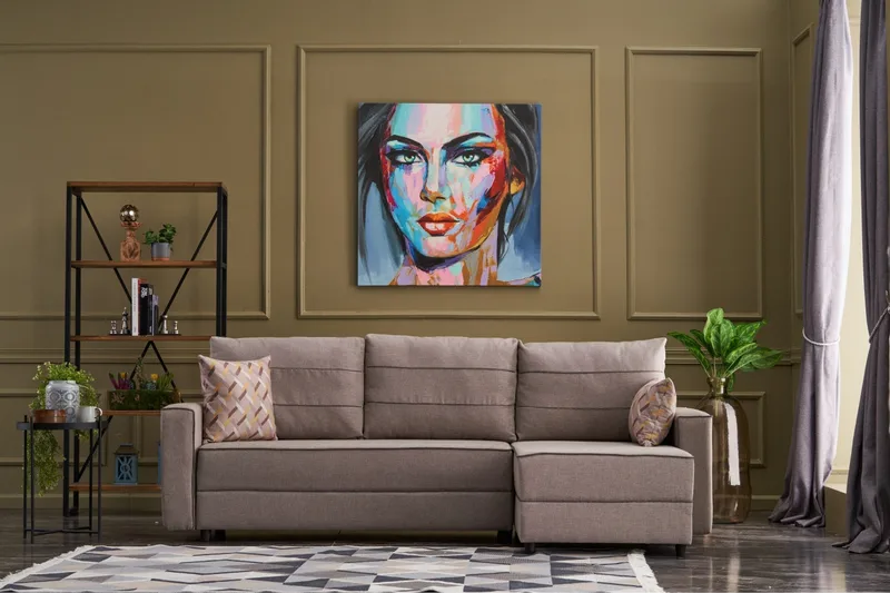 Vuodesohva divaanilla Windwhistle 4:n ist 200x150 - Kerma - Huonekalut - Sohva - Vuodesohva - Divaanivuodesohva