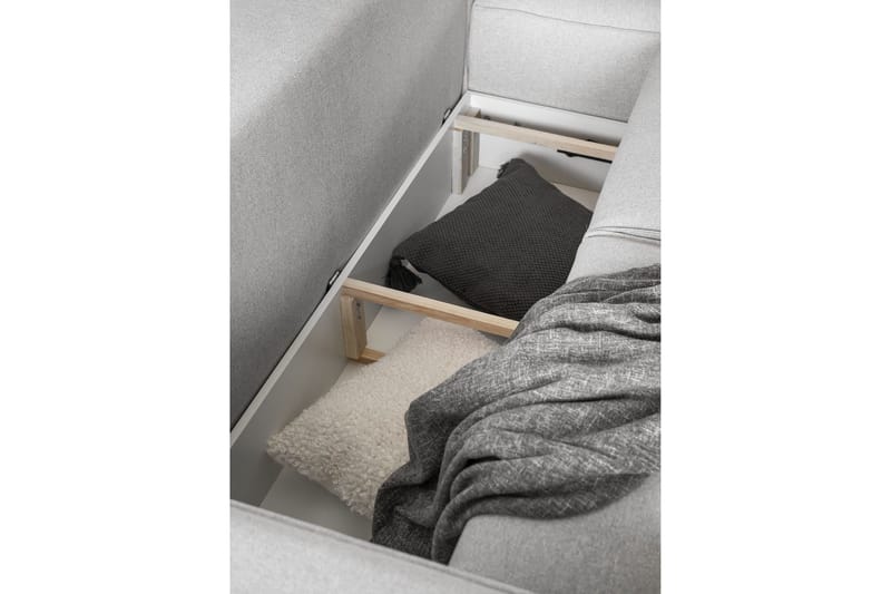 Vuodesohva Kandari Divaanilla - Beige - Huonekalut - Sohva - Vuodesohva - Divaanivuodesohva