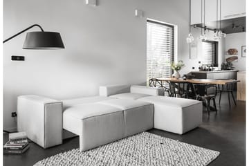 Vuodesohva Kandari Divaanilla - Beige - Huonekalut - Sohva - Vuodesohva - Divaanivuodesohva