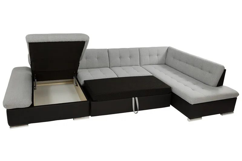 Zumar U-Vuodesohva 345x205x77 cm - Huonekalut - Sohva - Vuodesohva - Divaanivuodesohva
