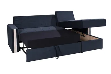 Domino Divaanivuodesohva 234x156x82 cm - Huonekalut - Sohva - Vuodesohva