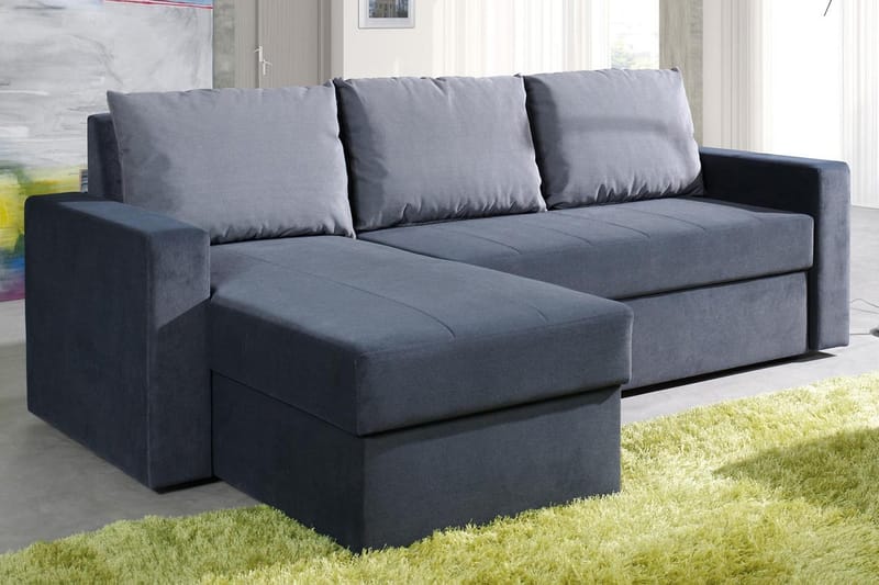 Domino Divaanivuodesohva 234x156x82 cm - Huonekalut - Sohva - Vuodesohva