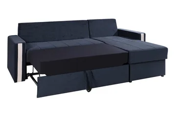 Domino Divaanivuodesohva 234x156x82 cm - Huonekalut - Sohva - Vuodesohva