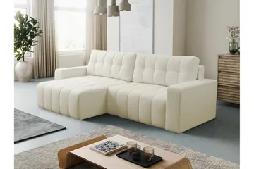 Doryn Vuodedivaanisohva, 3-istuttava - Beige - Huonekalut - Sohva - Vuodesohva
