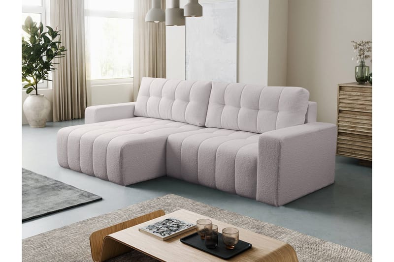 Doryn Vuodedivaanisohva, 3-istuttava - Harmaa - Huonekalut - Sohva - Vuodesohva