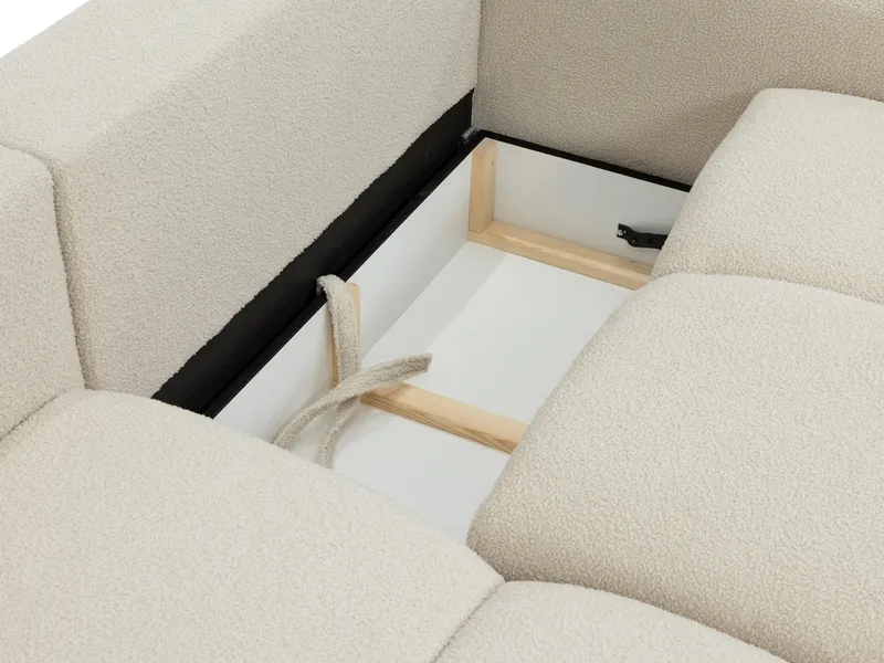 Durven Vuodesohva 3istuttava - Beige - Huonekalut - Sohva - Vuodesohva - 3 istuttava vuodesohva