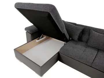 Dynir 6-istuttava U-sohva Divaanilla Oikea - Huonekalut - Sohva - Vuodesohva