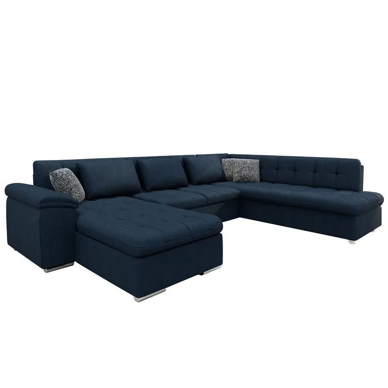 Dynir Vuodesohva divaanilla ja divaanilla 5istuttava - Sininen - Huonekalut - Sohva - Vuodesohva