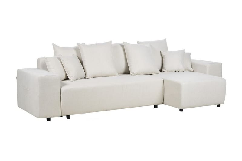 Dysis Kulmavuodesohva 3-istuttava - Beige/Musta - Huonekalut - Sohva - Vuodesohva