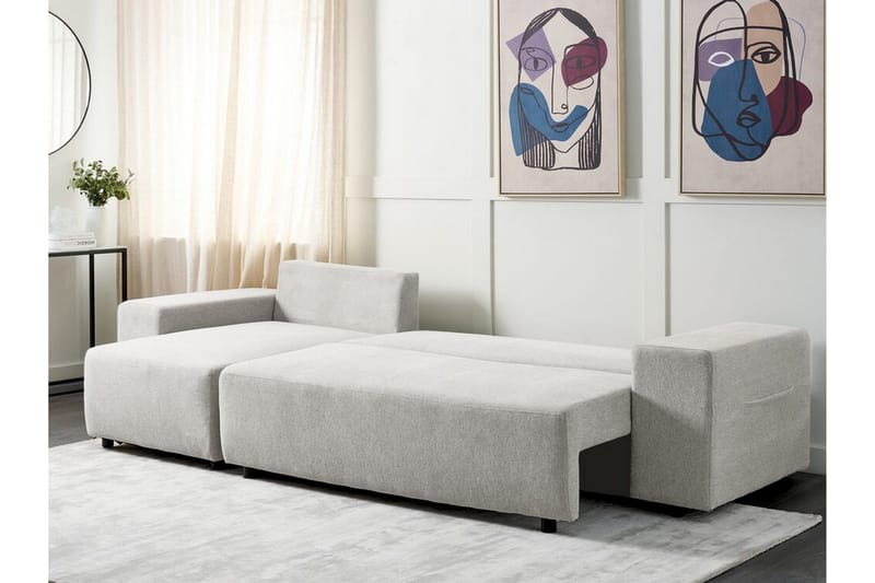 Dysis Kulmavuodesohva 3-istuttava - Harmaa/Musta - Huonekalut - Sohva - Vuodesohva