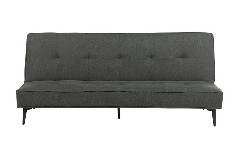 Faizal Vuodesohva 3-istuttava, Tummanharmaa/Musta