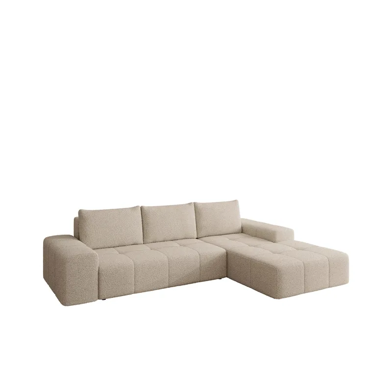 Falor 3:n istuttava vuodesohva divaanilla, oikeakätinen, Beige