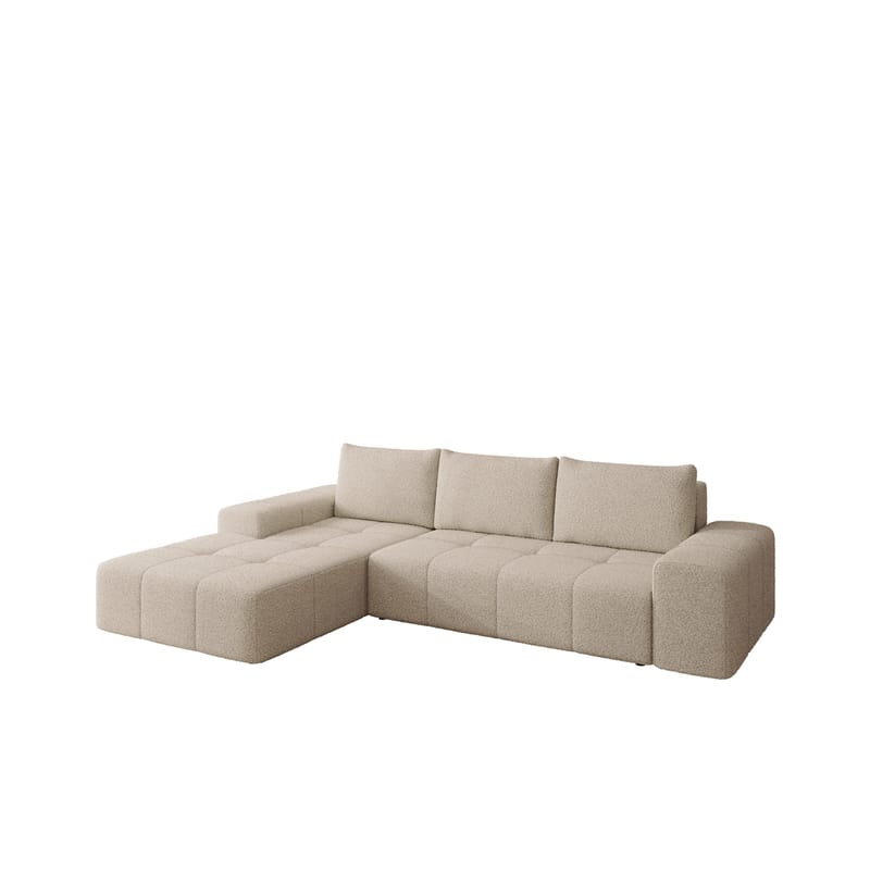Falor 3:n istuttava vuodesohva divaanilla, vasenkätinen, Beige