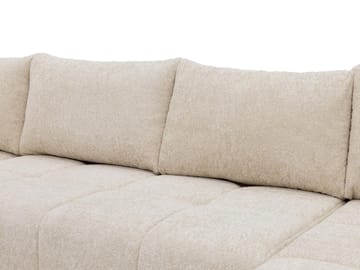 Falor 5:n istuttava U-muotoinen vuodesohva - harmaa - Huonekalut - Sohva - Vuodesohva