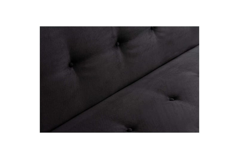 Fennor Vuodesohva 3-sits - Musta - Huonekalut - Sohva - Vuodesohva - 3 istuttava vuodesohva