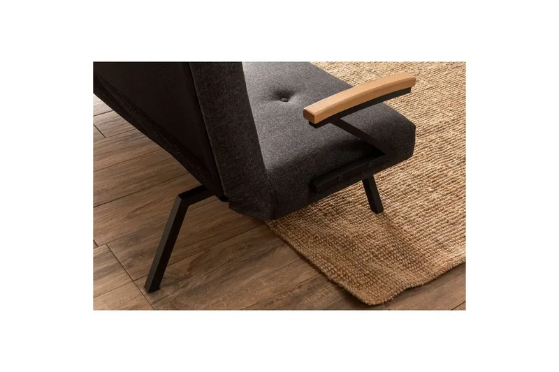 Fennor Vuodesohva 3-sits - Tummanharmaa - Huonekalut - Sohva - Vuodesohva - 3 istuttava vuodesohva