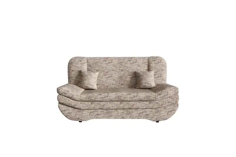 Figurelle vuodesohva, 2-ist., Monivärinen/Beige