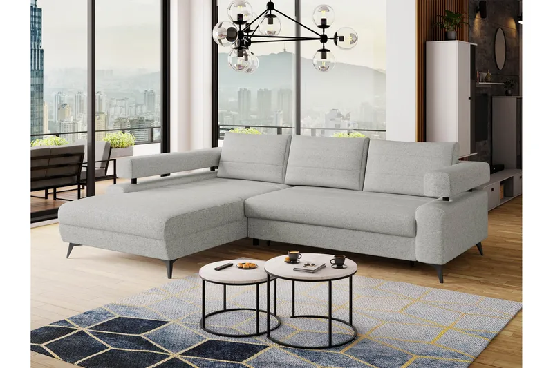 Fito Vuodesohva Divaanilla 3-istuttava - Harmaa - Huonekalut - Sohva - Vuodesohva