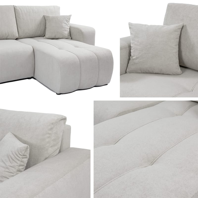 Flo Vuodesohva divaanilla 3istuttava - Beige - Huonekalut - Sohva - Vuodesohva