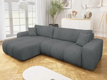 Flo Vuodesohva divaanilla 3istuttava - Harmaa - Huonekalut - Sohva - Vuodesohva