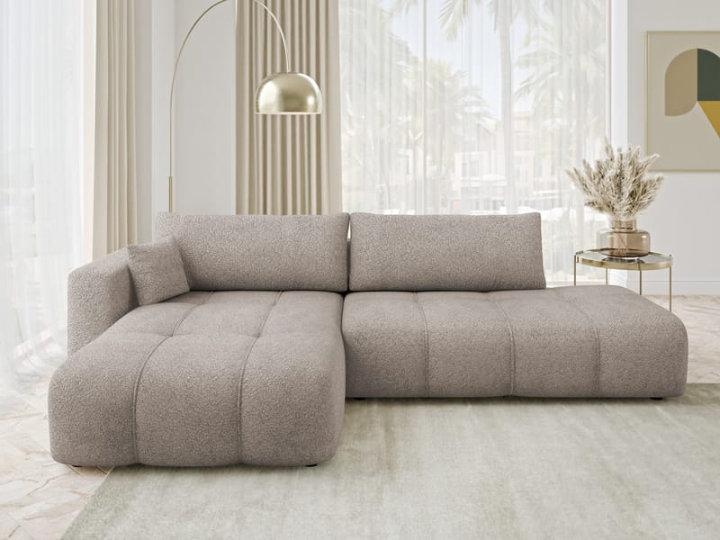 Flo Vuodesohva divaanilla 4istuttava - Beige - Huonekalut - Sohva - Vuodesohva